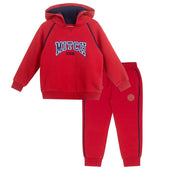 Mitch & Son Boys Red Logo Tracksuit